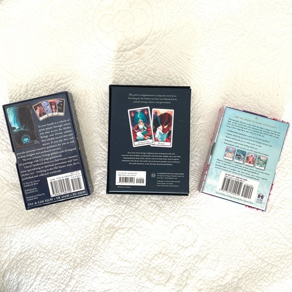 3 Beautiful Oracle/Tarot Card Decks, Like New - Picture 2 of 5